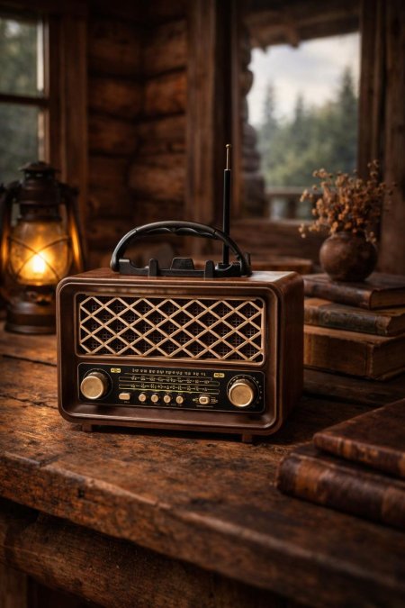 راديو انتيك USB صغير ( GR46-6)